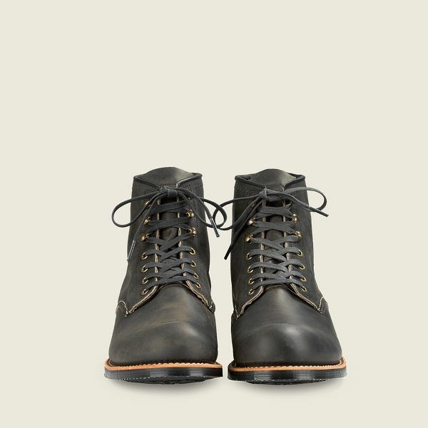 Men's Red Wing Blacksmith 6-Inch Boot Heritage Boots Black | NZ0362XNG
