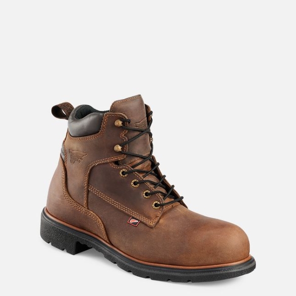 Men\'s Red Wing Dynaforce® 6-inch Work Boots Brown | NZ3164YJN