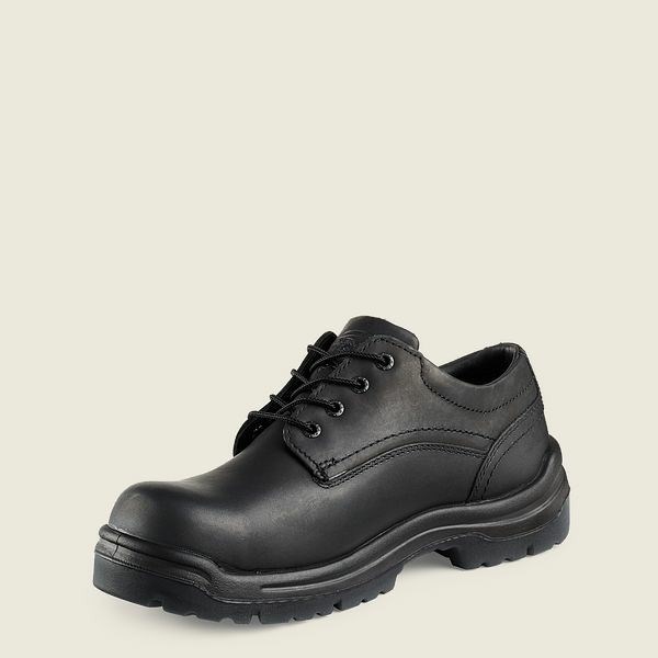 Men's Red Wing King Toe Safety Toe Oxford Safety Toe Boots Black | NZ0289CYS