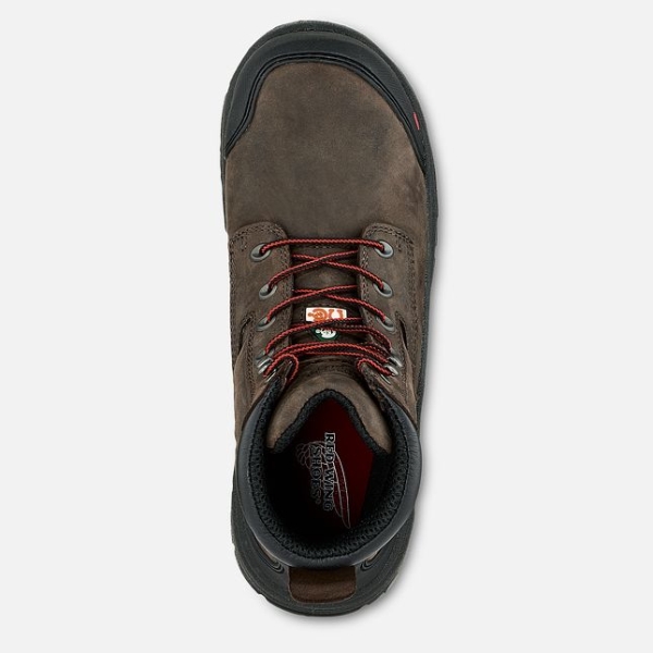 Men's Red Wing King Toe® Adc 6-inch Insulated CSA Waterproof Shoes Brown | NZ2681SAK