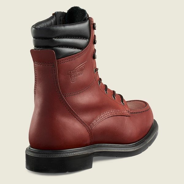 Men's Red Wing SuperSole 8-inch Soft Toe Boot Work Boots Brown | NZ7984VAN