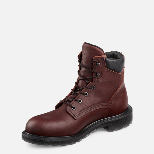 Men's Red Wing Supersole® 2.0 6-inch Work Boots Brown | NZ3940XTG