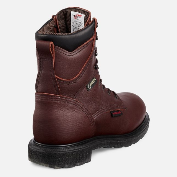 Men's Red Wing Supersole® 2.0 8-inch Insulated Waterproof Shoes Brown | NZ2097YXK