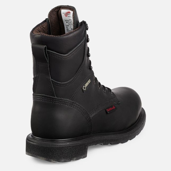 Men's Red Wing Supersole® 2.0 8-inch Insulated, Waterproof CSA Safety Shoes Black | NZ6398HLB