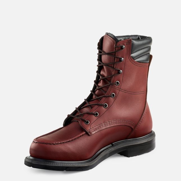 Men's Red Wing Supersole® 8-inch Work Boots Brown | NZ3126XZT