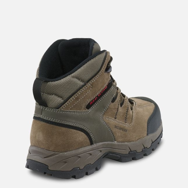 Men's Red Wing Truhiker 6-inch CSA Hiker Waterproof Shoes Grey | NZ7514ERK