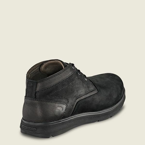 Men's Red Wing Zero-G Lite CSA Chukka Work Shoes Black | NZ0378WMR