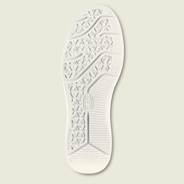 Men's Red Wing Zero-G Lite Soft Toe Chukka Work Shoes White | NZ0295FBR