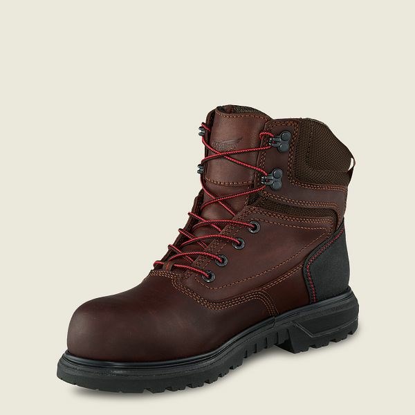 Women's Red Wing Brnr XP 6-inch Waterproof Safety Toe Boot Work Boots Black | NZ1925JGZ