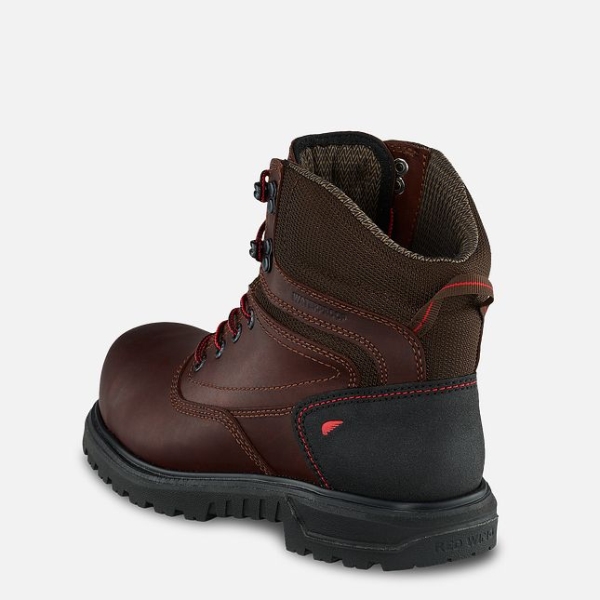 Women's Red Wing Brnr XP 6-inch Waterproof Work Boots Brown | NZ4305WJR