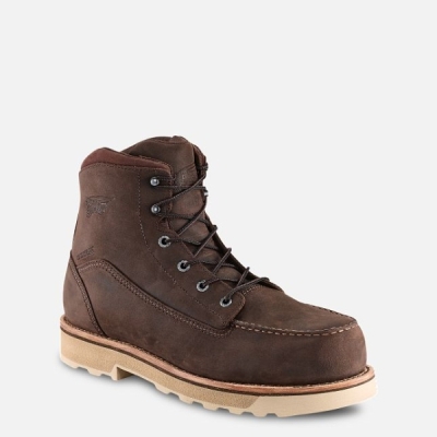 Men's Red Wing Traction Tred Lite Traction Tred Lite 6-inch Work Boots Brown | NZ3204MXW