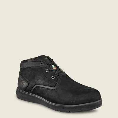 Men's Red Wing Zero-G Lite CSA Chukka Work Shoes Black | NZ0378WMR